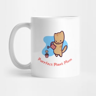 Purrfect Plant Mom Mug